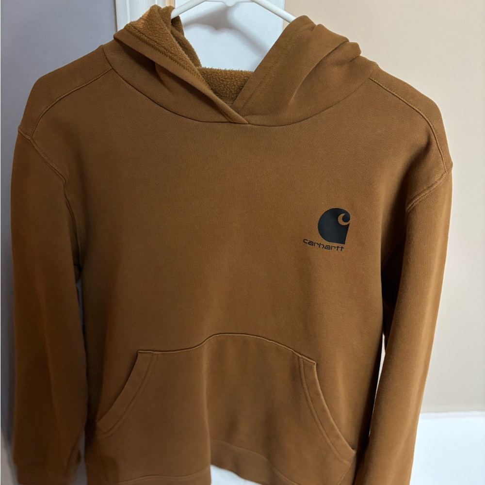 Carhartt Tan Pullover Hoodie